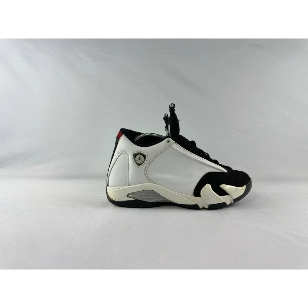 Nike Air Jordan 14 Retro 'Black Toe' 2014 487471-102 Men's Size 8